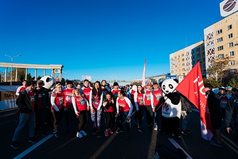 Партнером Алматинского марафона стала компания Huawei