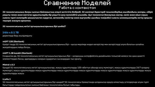 IrbisGPT – в Казахстане доступна первая национальная языковая модель на базе ИИ 