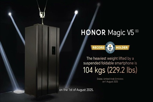 HONOR Magic V5 попал в Книгу рекордов Гиннесса