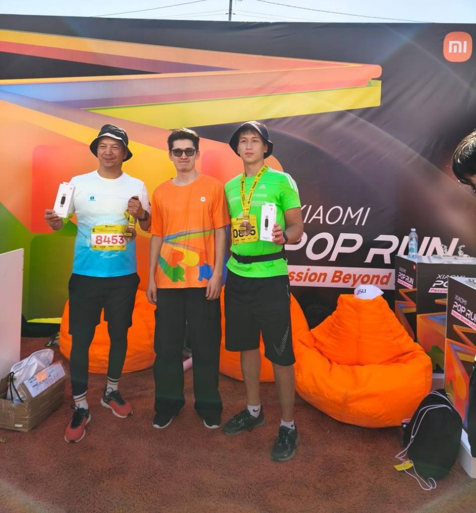Xiaomi Smart Band 10 протестировали на прошедшем Almaty Marathon