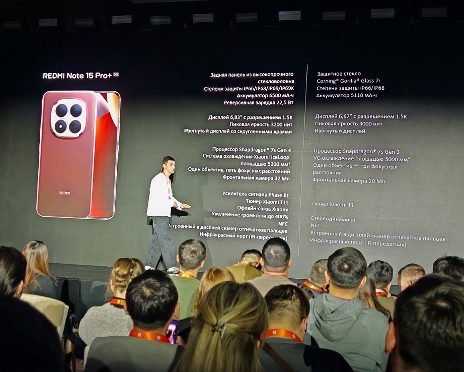 REDMI Note 15 презентованы в Казахстане